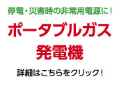 ポータブルガス発電機